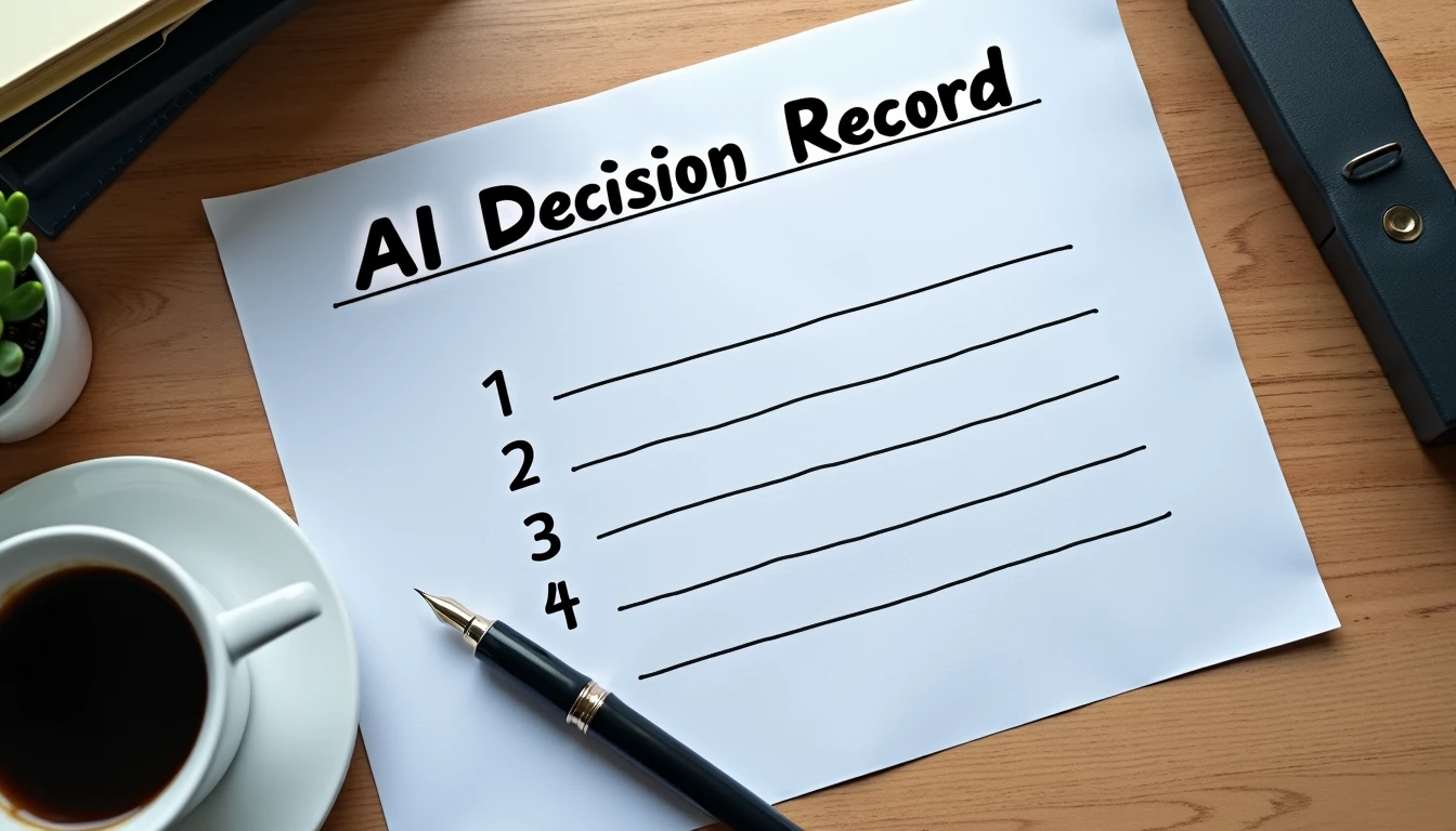 The One-Page AI Decision Record for a Five-Person Practice
