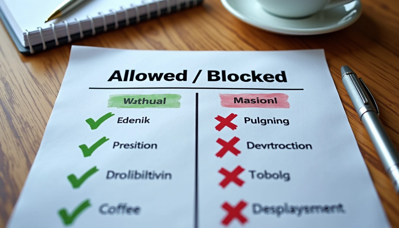 A Narrow Administrative Pilot: What We Allowed, What We Blocked, and Why